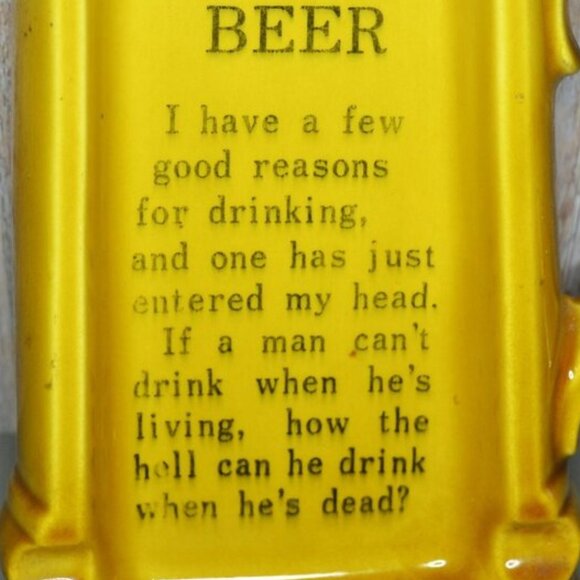 Vintage Artmark Whimsical Beer Pin Tray Barware Decor Japan - Picture 2 of 4